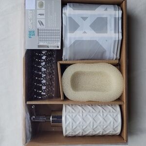 Fresh Home 4pc Bath Accessory Set